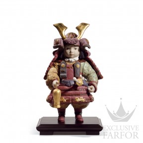 01013045 Lladro World Cultures "Orientalism" (Лимитированная серия на 3500 пред.)Статуэтка "Маленький самурай" 35 x 21см