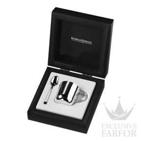 05003,02,39 Robbe & Berking Alta "Серебро" Детская кружка и ложка