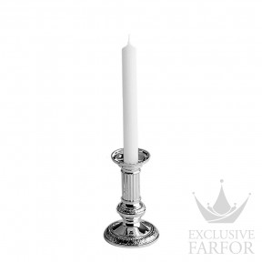 10403511 Robbe & Berking Empire "Серебро" Подсвечник на одну свечу с круглой ножкой 12см