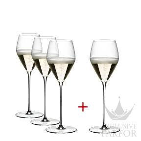 5330-28 Riedel Veloce Бокал для шампанского 327мл, 4шт.