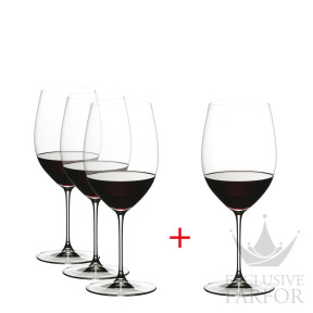 5449-0 Riedel Veritas Бокал для красного вина Cabernet/Merlot 709мл, 4шт.