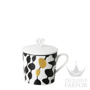 10650-426465-15482 Rosenthal Home Monochrome "Bubbles" Кружка с крышкой 0,38л