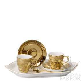 10480-408684-28768 Rosenthal Sanssouci Jubilee "Midas" Набор эспрессо из 5 предметов