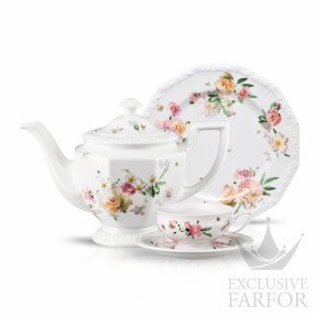 10430-407165-1 Rosenthal Maria Pink Rose Столовый сервиз на 6 персон, 22 предмета