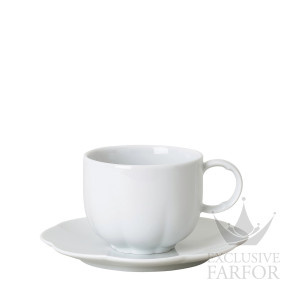 10600-800001-14770 Rosenthal Sonetto Bianco Чашка с блюдцем 0,3л
