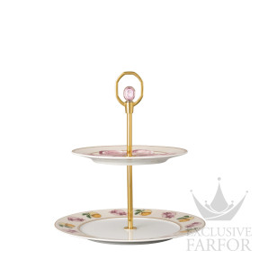 10570-426400-25310 Rosenthal Swarovski Idyllia "Marshmallow" Этажерка 25см