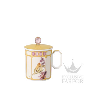 10570-426406-15482 Rosenthal Swarovski Idyllia "Finch Yellow" Кружка с крышкой 0,39л