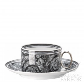 19335-403767-14640 Rosenthal Versace Barocco "Haze" Чашка чайная с блюдцем 0,2л