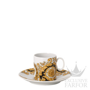 19335-403785-14715 Rosenthal Versace Barocco 92 Чашка эспрессо с блюдцем 0,1л