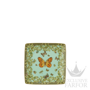 11940-409722-15253 Rosenthal Versace Le Jardin de Versace Anniversary "Green" Чаша квадратная 12см