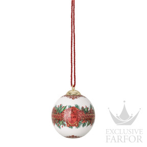 14283-409960-27940 Rosenthal Versace Love Baroque Holiday Фарфоровый шар 7,5см
