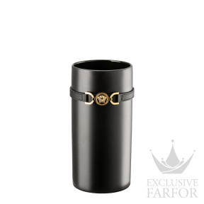 12767-105084-26024 Rosenthal Versace Medusa 95 "Black" Ваза 24см
