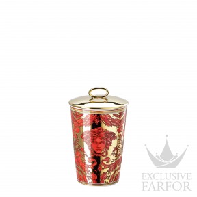 14402-409958-24868 Rosenthal Versace Medusa Garland "Red" Ароматическая свеча 14см