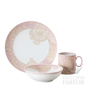 19335-403780-28447 Rosenthal Versace Versace Kids "Barocco Rose" Набор из 3 предметов