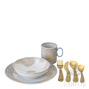 19335-403781-28514 Rosenthal Versace Versace Kids "Barocco Blue" Набор из 7 предметов