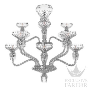 Люстра на 12 свечей "Хромированная" 95 x 95см