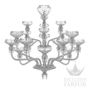 Люстра на 18 свечей "Хромированная" 105 x 115см