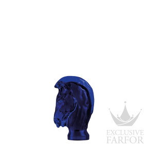 Шахматная фигура "Конь - синий" 9,5см