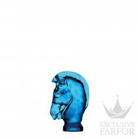 44011026 St. Louis Jeu Шахматная фигура "Конь - голубой" 9,5см