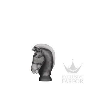 Шахматная фигура "Конь - сатинированный серый" 9,5см