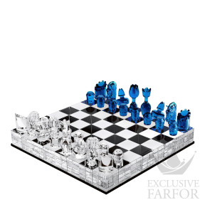 49014300 St. Louis Jeu (Лимитированная серия на 68 пред.) Шахматный набор "Голубой" 53см