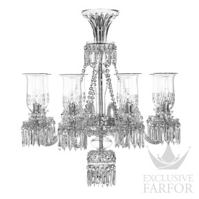 Люстра на 8 свечей (Короткий) "Платин" 85 x 85см