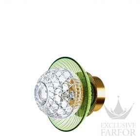 47044225 St. Louis Royal Бра, настенный светильник "Шартрёз-Зеленый, Золотой" 16 х 15,5см
