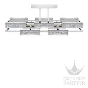 Люстра на 10 ламп "Хромированный" 140 х 55см