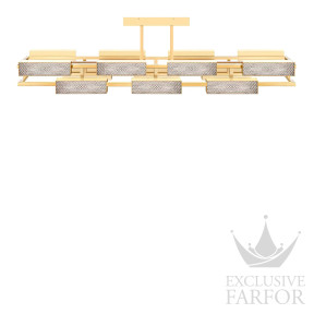 Люстра на 10 ламп "Золотой" 200 х 55см