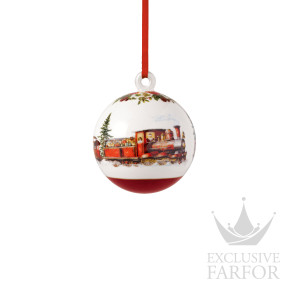 1486266876 VB Annual Christmas Edition Украшение "Рождественский шар" 8см