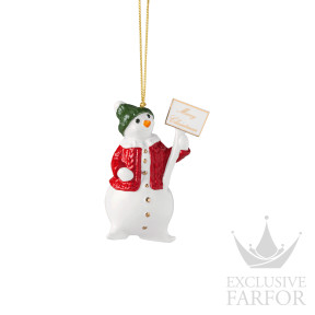 1486754346 VB Christmas Classics Украшение "Снеговик" 9,7см