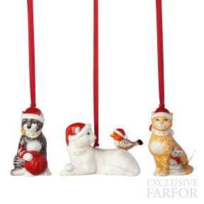 1483316694 VB Nostalgic Ornaments Украшение "Кошки" 20см, 3шт.