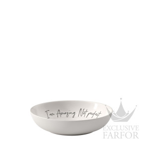 1016216502 VB Statement Чаша десертная "Я потрясающий, но не идеальный" 18,7см