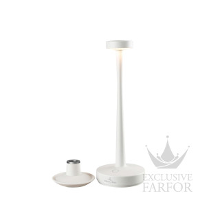 Настольный подсвечник с перезаряжаемой светодиодной лампой "Белый" 30х9,5см