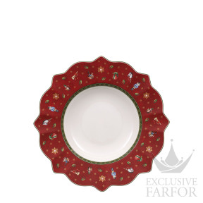 Тарелка суповая "Красный" 26см