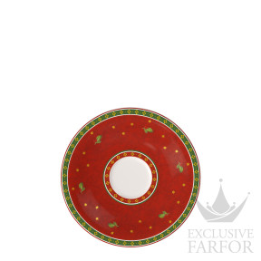 1486431313 VB Toy‘s Delight Блюдце для чашки кофейной "Красный" 16,7см