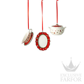 Украшение "Сервировочный набор" 6см, 3шт.