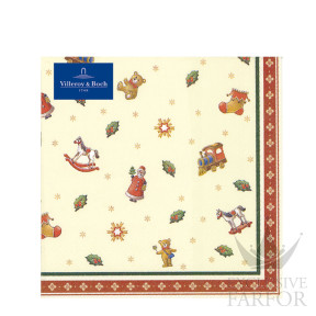 Салфетка "Игрушки" 33см, 20шт.