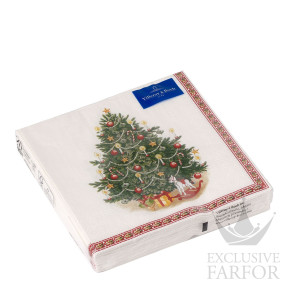 Салфетка "Рождественская елка" 33см, 20шт.