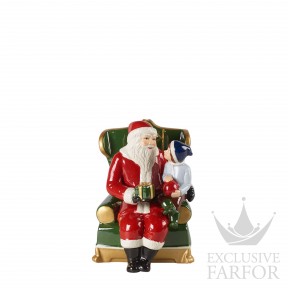 Статуэтка "Санта на кресле" 15см
