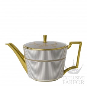 1054394 Wedgwood Anthemion Grey Чайник 1000мл