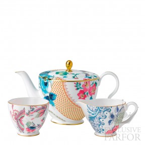 40003932 Wedgwood Butterfly Bloom Набор из чайника, сахарницы и молочника