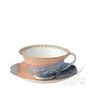 5C107800054 Wedgwood Butterfly Bloom Чашка чайная с блюдцем "Синий" 200мл