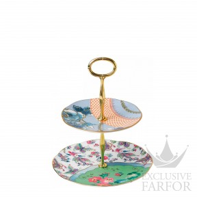 5C107805126 Wedgwood Butterfly Bloom Этажерка 25см