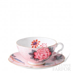 5C106805127 Wedgwood Cuckoo Чашка чайная с блюдцем "Розовый" 180мл