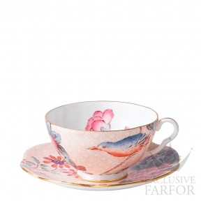 5C106805130 Wedgwood Cuckoo Чашка чайная с блюдцем "Персиковый" 180мл