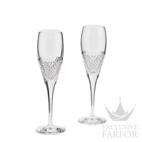 1065058 Wedgwood Vera Wang - Diamond Mosaic Флюте для шампанского 155мл, 2шт.