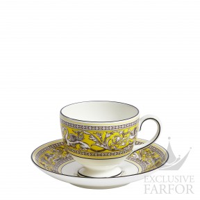 1070726 Wedgwood Florentine Citron Чашка чайная с блюдцем 174мл