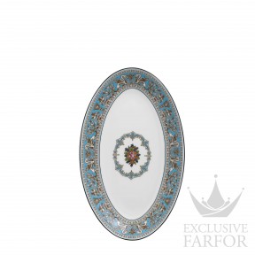 40032771 Wedgwood Florentine Turquoise Блюдо овальное 26см