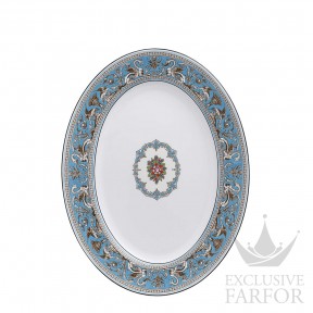 50102603001 Wedgwood Florentine Turquoise Блюдо овальное 35см